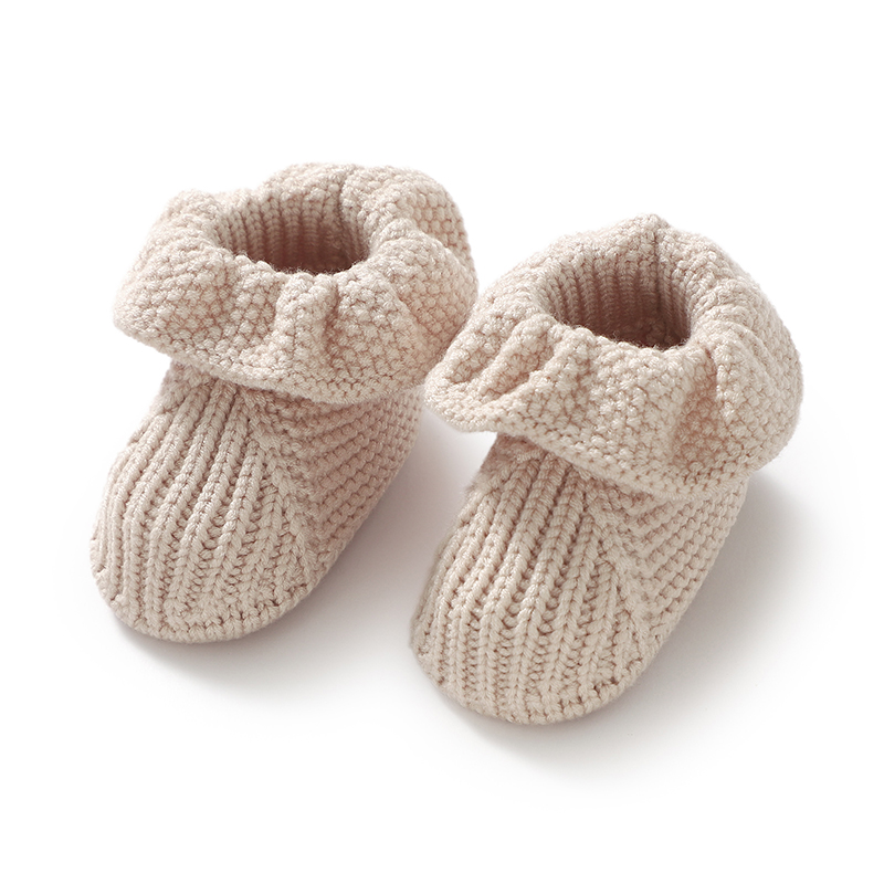 Winter Clothing Toddler - 0-18 メートル幼児 Wram ファーストウォーカーブーツ冬秋幼児屋外屋内履物衣類付属品女の赤ちゃんの靴ニット
