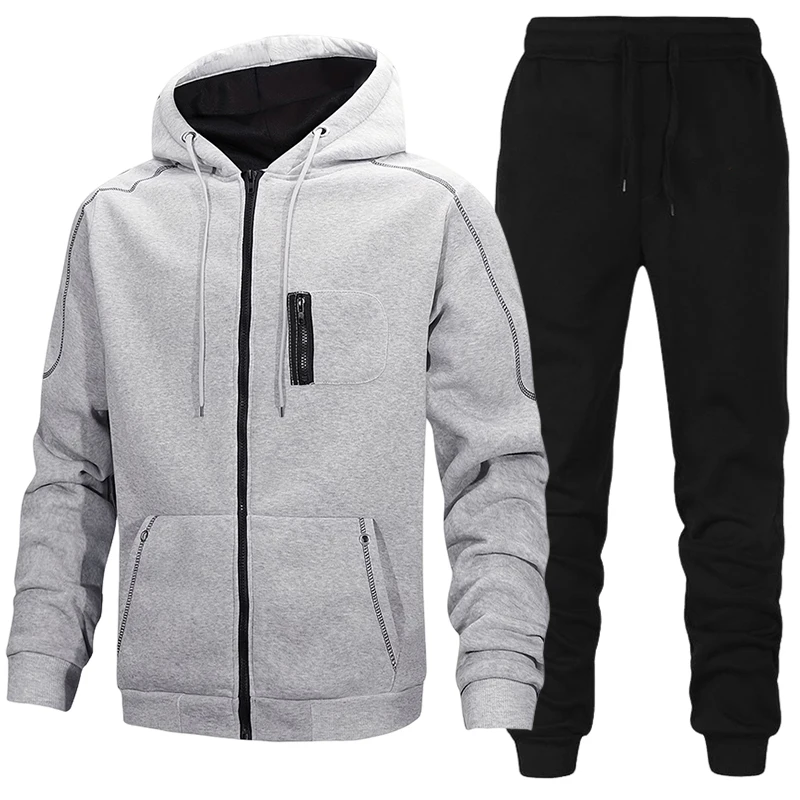 Winter Clothing Stores - メンズファッション トラックスーツ カジュアル フーディー スウェットシャツ コート