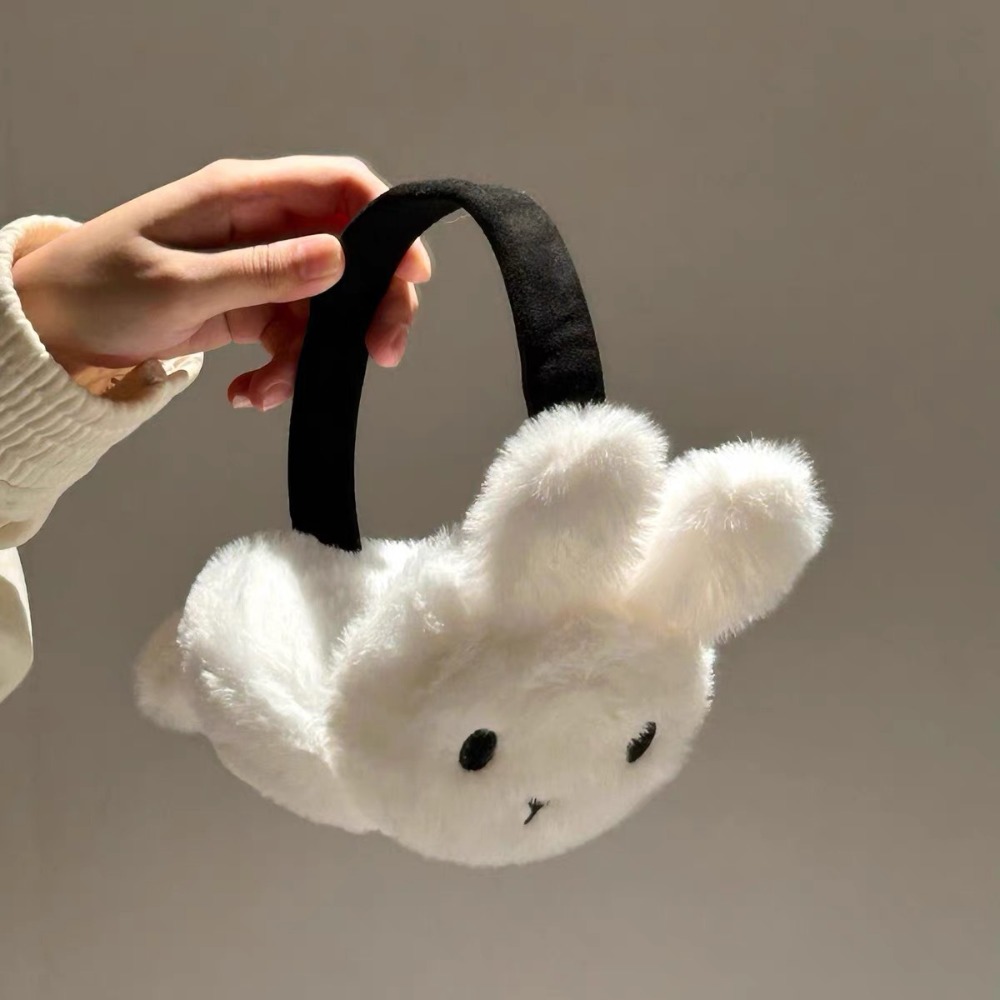 Winter Clothing Earmuffs - ミッフィーうさぎのかわいい暖かいイヤーマフ 冬用シンプル多機能防寒イヤーバッグ 学生用防寒防風ギフト