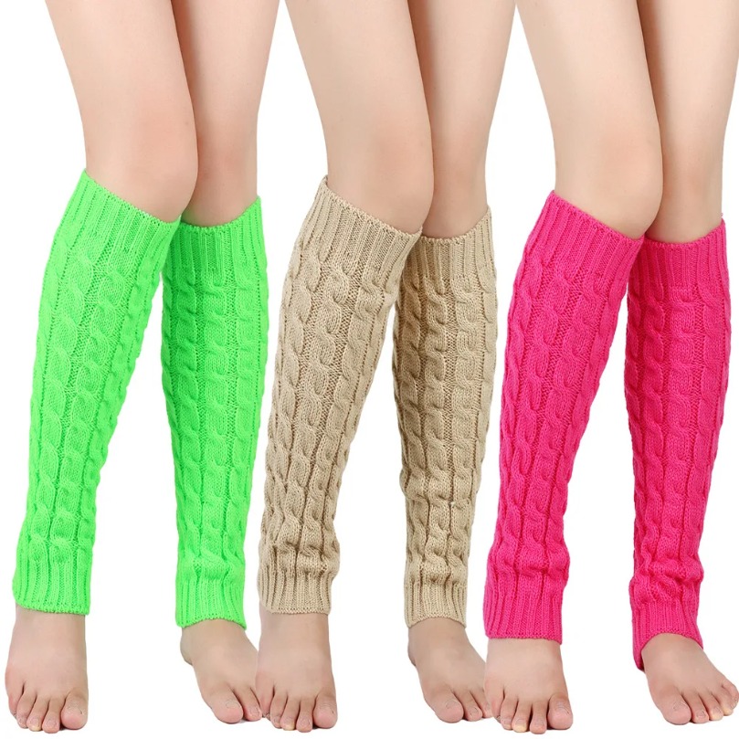 Winter Clothing Leg Warmers - 足首ウォーマー レディース 冬用 暖かい 麻 ストレッチ