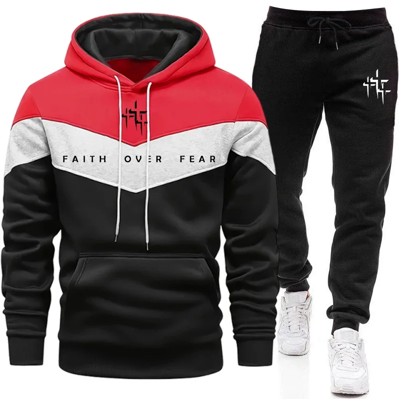 Faith Over Fear メンズ トラックスーツ フー - Winter Clothes のレビューと価格