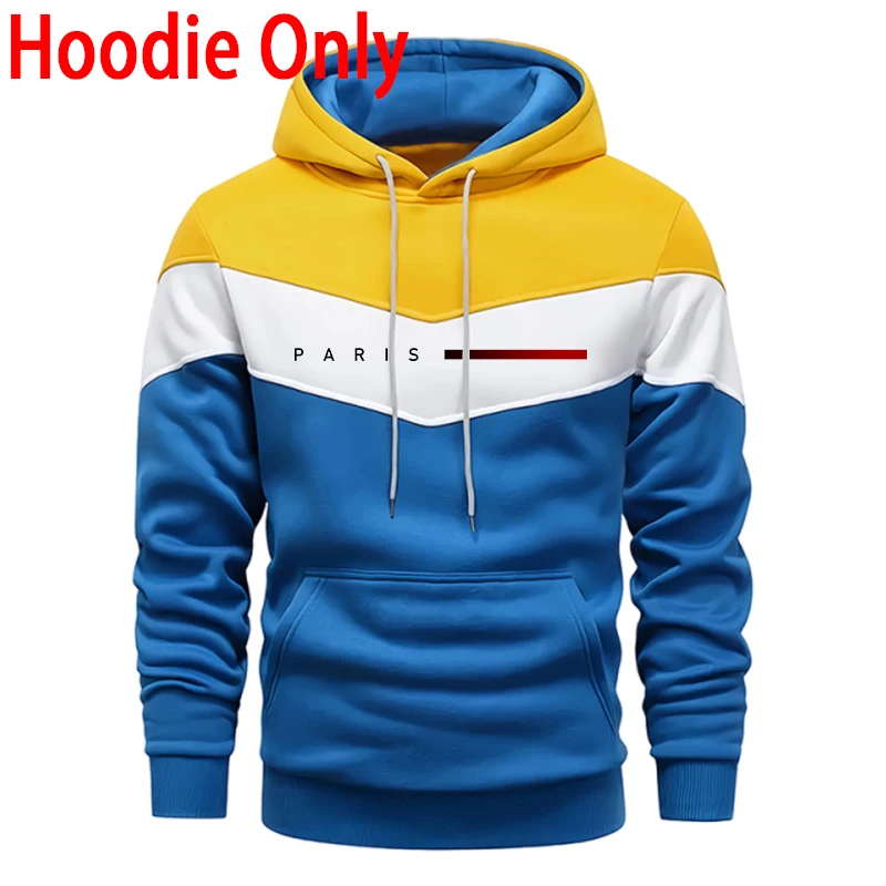 メンズトラックスーツ カジュアルフーディー トリコロールスプ - Winter Clothing Outdoor のレビューと価格