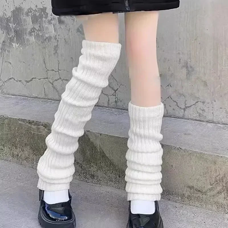 40-75 センチメートル長さのウールニットレッグウォーマー - Winter Clothing Leg Warmers のレビューと価格