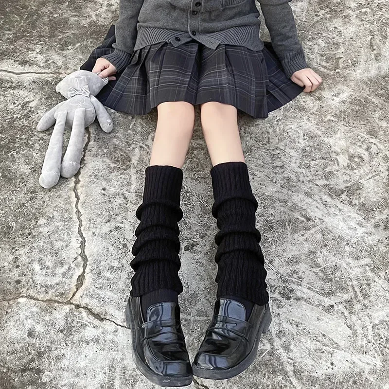 40-75 センチメートル長さのウールニットレッグウォーマー - Winter Clothing Leg Warmers のレビューと価格