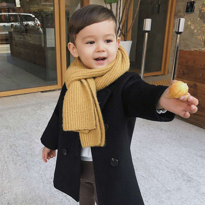 子供用ラペル付きダブルブレストトレンチコート,男の子と女の子 - Winter Clothing Toddler のレビューと価格