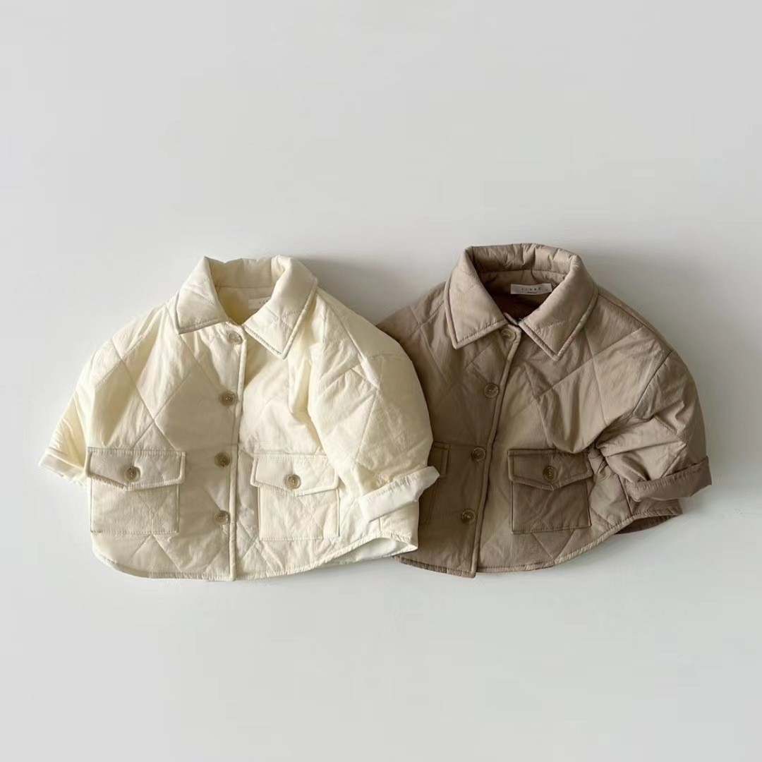 WT3006 子供服冬 & 秋ソフトコート新生児厚い長袖ジャ - Winter Clothing Toddler のレビューと価格
