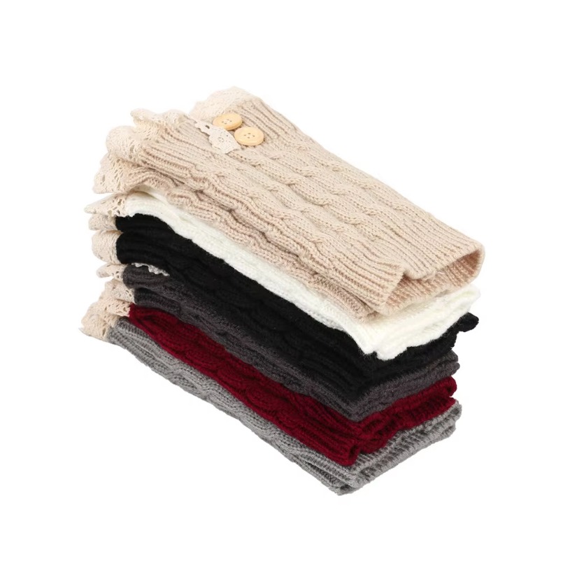 女性用ニットアンクルウォーマー、レッグウォーマー、前かがみ、 - Winter Clothing Leg Warmers のレビューと価格