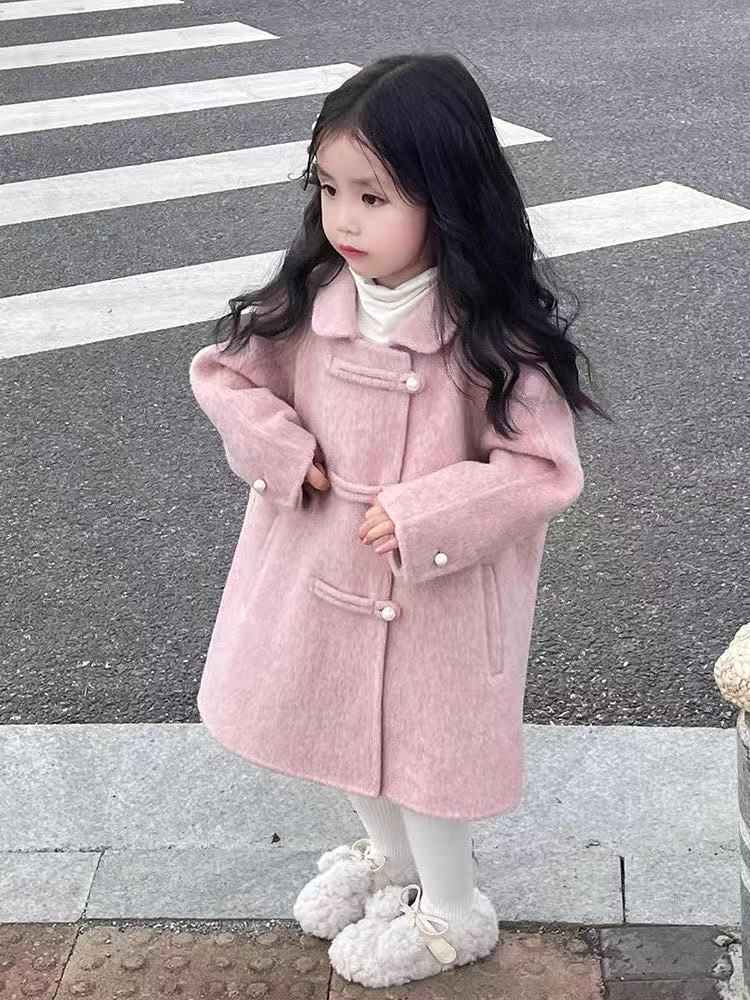 新しい女の子用秋冬ジャケットファッション幼児用キュートなオー - Winter Clothing Toddler のレビューと価格