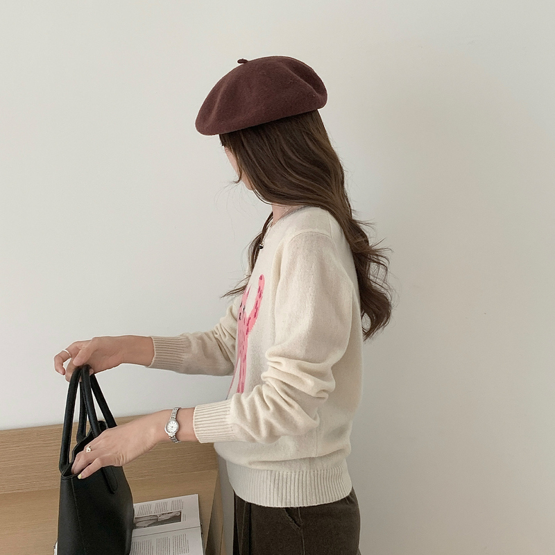 WinvyNee 女性服メリノウール長袖ルーズ O ネック猫 - Winter Clothing Patterns のレビューと価格