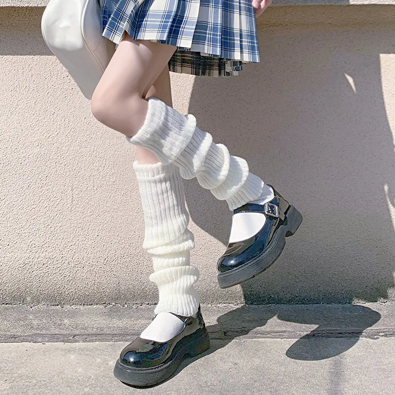 42/52/72 センチメートルレッグウォーマーロリータ靴下 - Winter Clothing Leg Warmers のレビューと価格