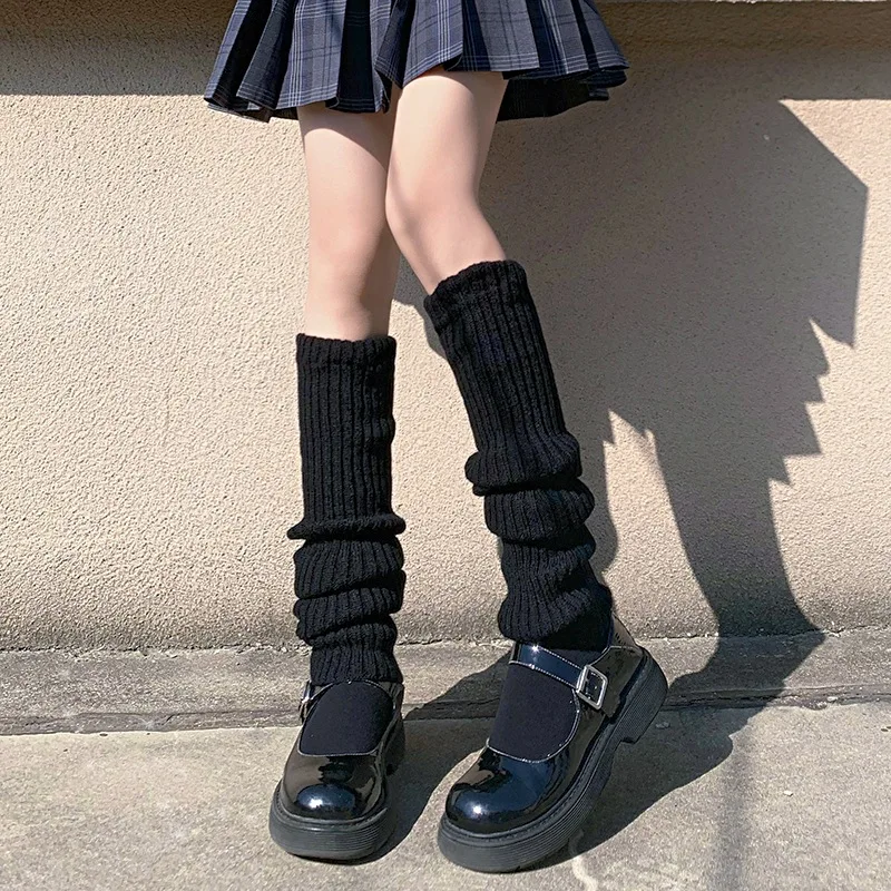 42/52/72 センチメートルレッグウォーマーロリータ靴下 - Winter Clothing Leg Warmers のレビューと価格