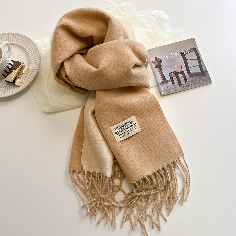 ファッション無地カシミヤ暖かいスカーフ 新デザイン パシュミ - Cashmere Scarf Wrap のレビューと価格