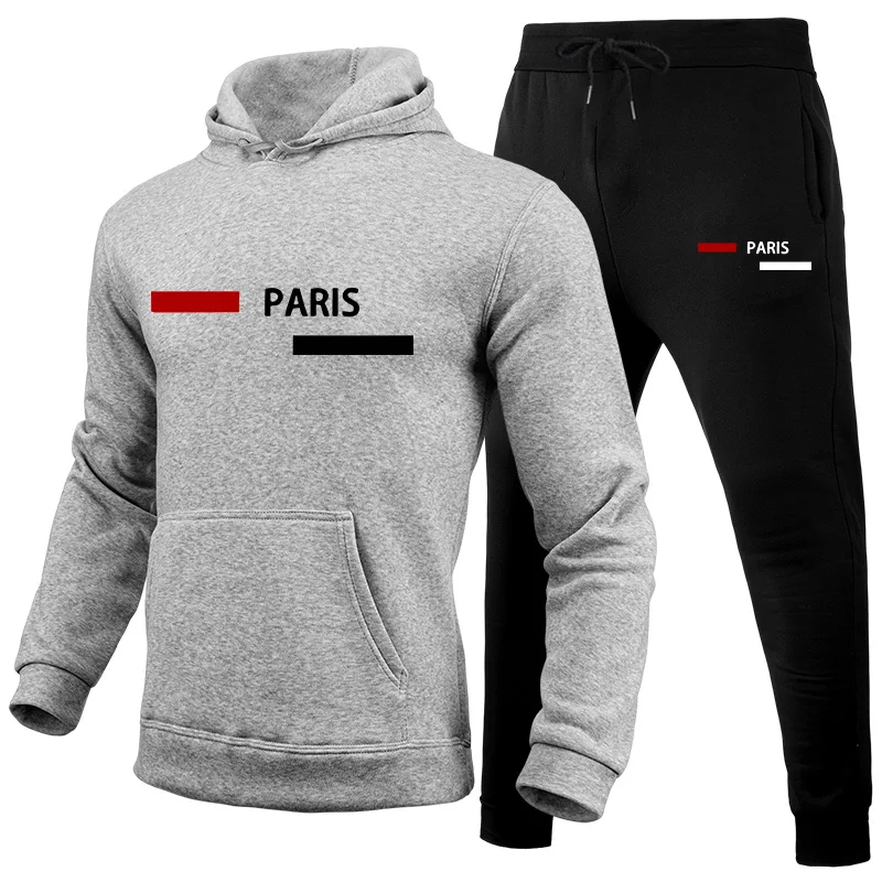 メンズトラックスーツ ファッション カジュアル フード付きス - Winter Clothing Outdoor のレビューと価格