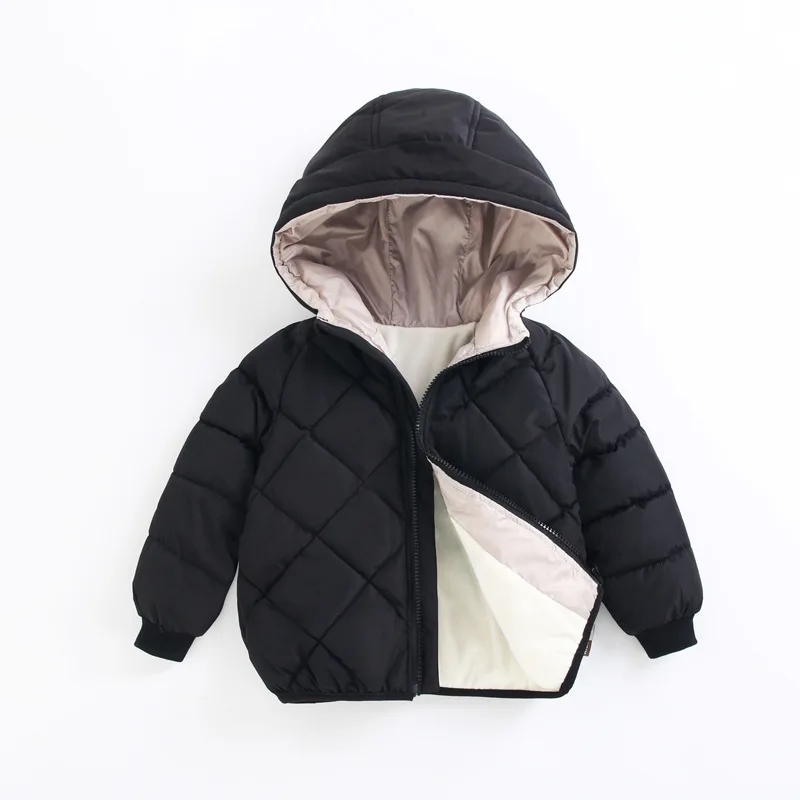 カジュアルベビーガールズ冬服キッズライトダウンコートフード付 - Winter Clothing Toddler のレビューと価格