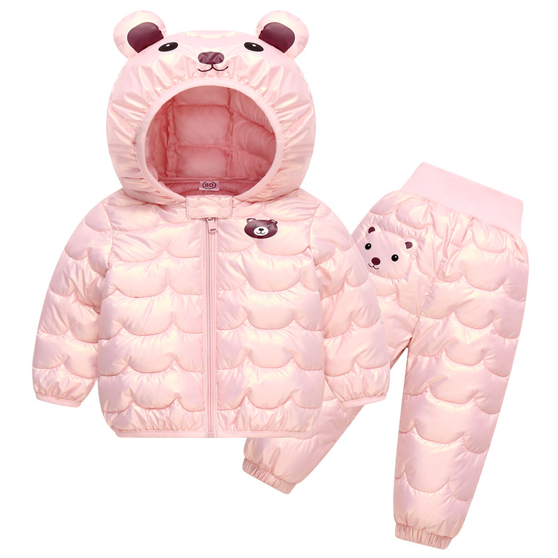秋冬子供服 ベビーコットンジャケット パンツ 厚手子供服セッ - Winter Clothing Baby Girl のレビューと価格