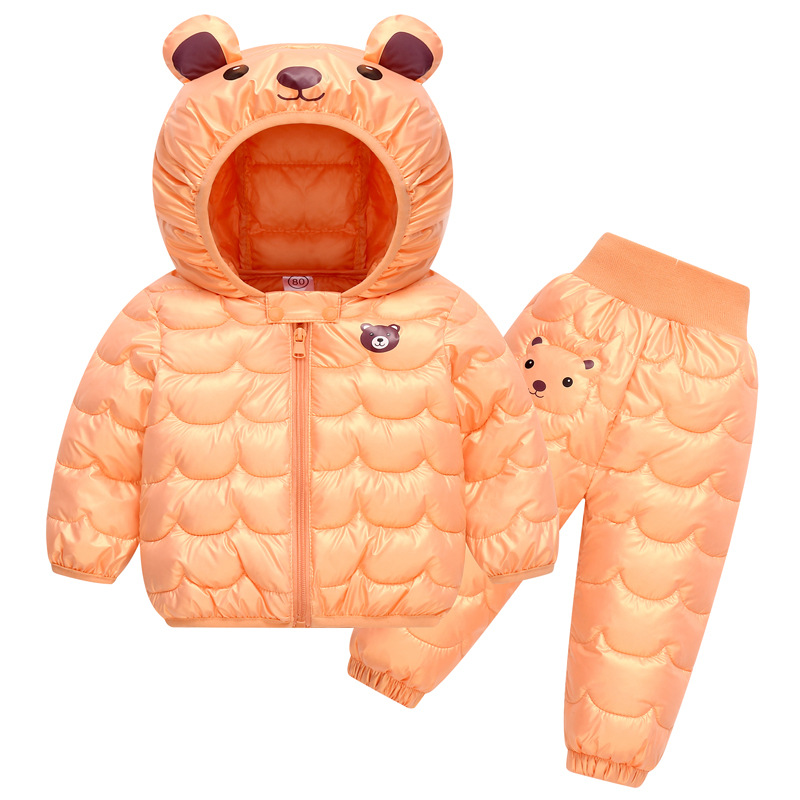 秋冬子供服 ベビーコットンジャケット パンツ 厚手子供服セッ - Winter Clothing Baby Girl のレビューと価格