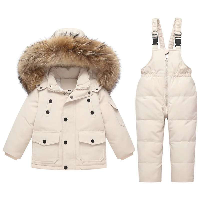 -30℃対応のベビーウィンターダウンジャケットとジャンプスー - Winter Clothing Toddler のレビューと価格