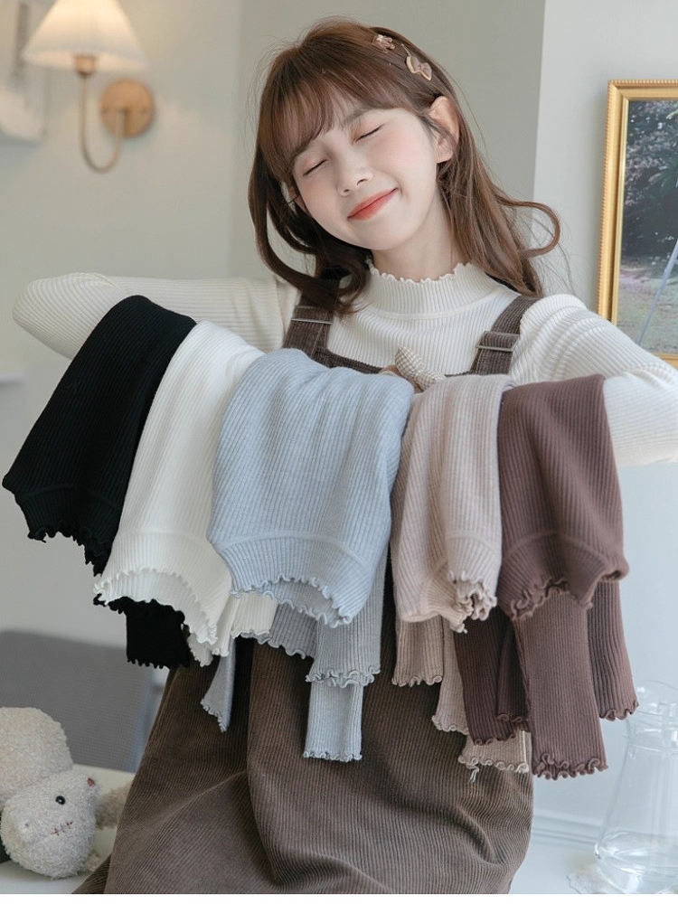 2026 女性のニットセーター秋冬シンプルなベースレイヤート - Winter Clothing Factory Outlet のレビューと価格