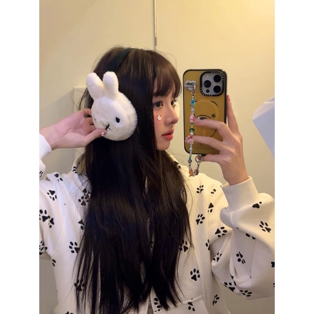 ミッフィーうさぎのかわいい暖かいイヤーマフ 冬用シンプル多機 - Winter Clothing Earmuffs のレビューと価格