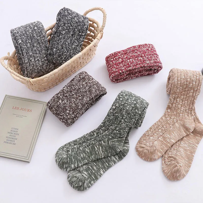 レディースストッキング 暖かい冬用 女性用 女の子用 黒 ロ - Winter Clothing Leg Warmers のレビューと価格