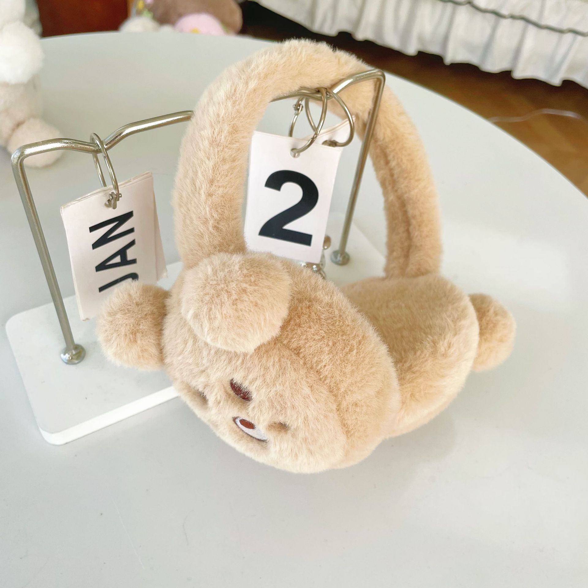 かわいい漫画のクマのイヤーマフ 2025 冬のホット販売女性 - Winter Clothing Earmuffs のレビューと価格