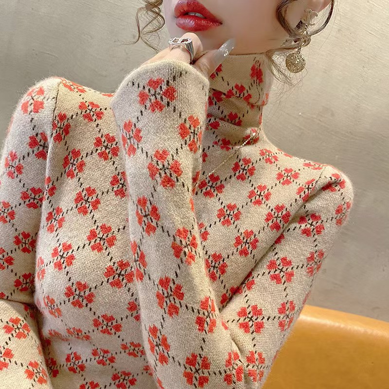 婦人服ファッションオールマッチタートルネックニットプルオーバ - Winter Clothing Patterns のレビューと価格