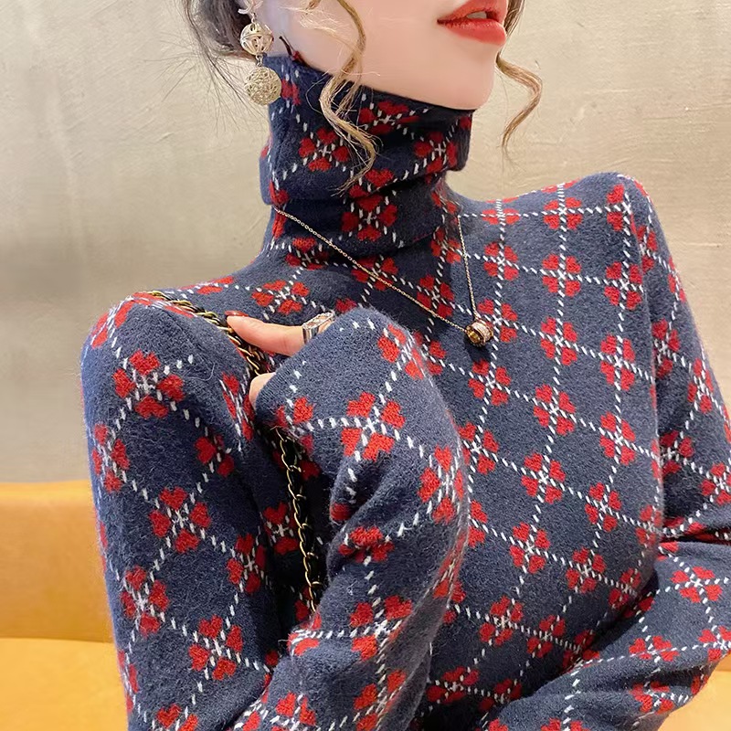 婦人服ファッションオールマッチタートルネックニットプルオーバ - Winter Clothing Patterns のレビューと価格
