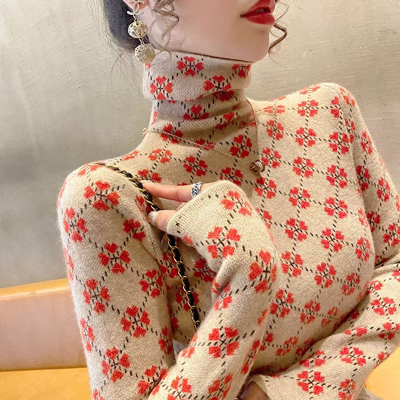 婦人服ファッションオールマッチタートルネックニットプルオーバ - Winter Clothing Patterns のレビューと価格