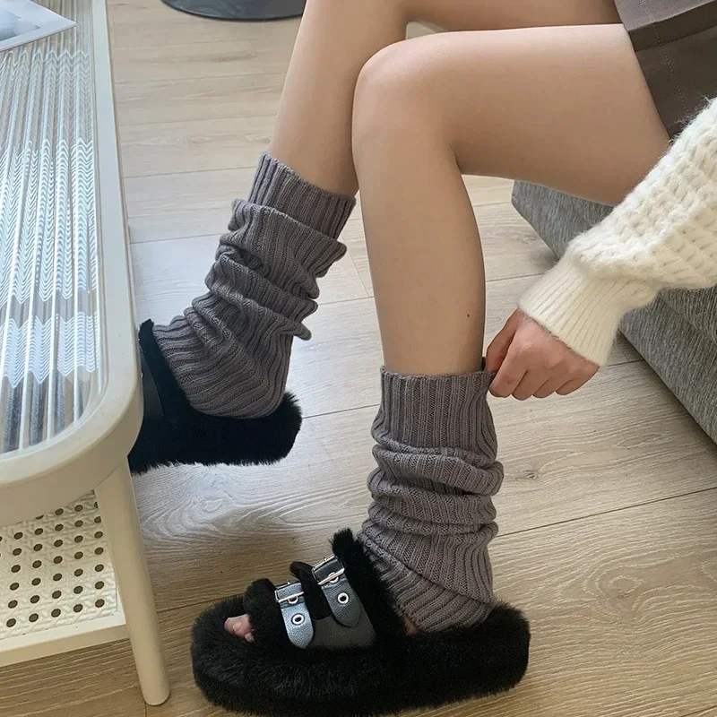 42/52/72 センチメートルレッグウォーマーロリータ靴下 - Winter Clothing Leg Warmers のレビューと価格