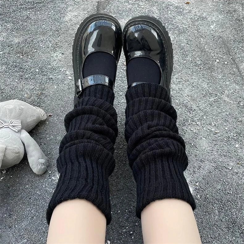 42/52/72 センチメートルレッグウォーマーロリータ靴下 - Winter Clothing Leg Warmers のレビューと価格