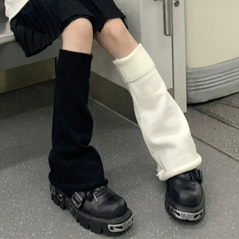 女性用トランペットレッグウォーマー,レッグウォーマー,ルーズ - Winter Clothing Leg Warmers のレビューと価格