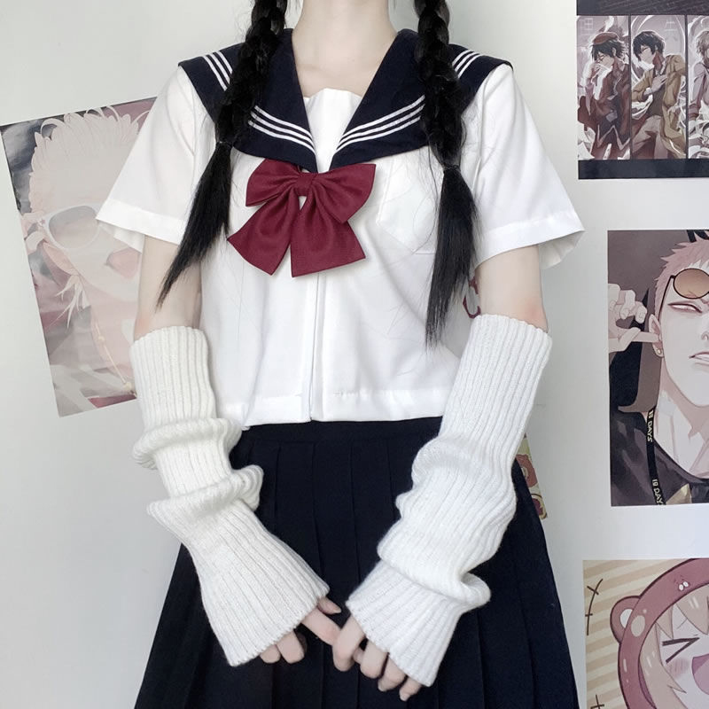 2023 女性冬ニット冬 40 センチメートルアームスリーブ - Winter Clothing Leg Warmers のレビューと価格
